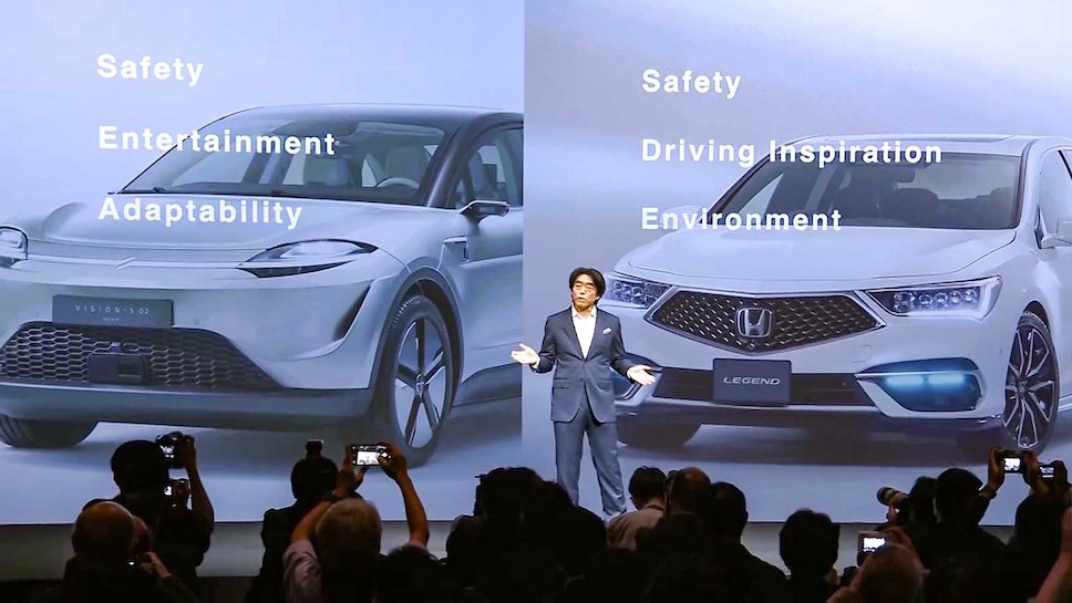 Sony honda mobility แบรนด์รถ ev ของ sony และ honda จะพร้อมทำตลาดในปี