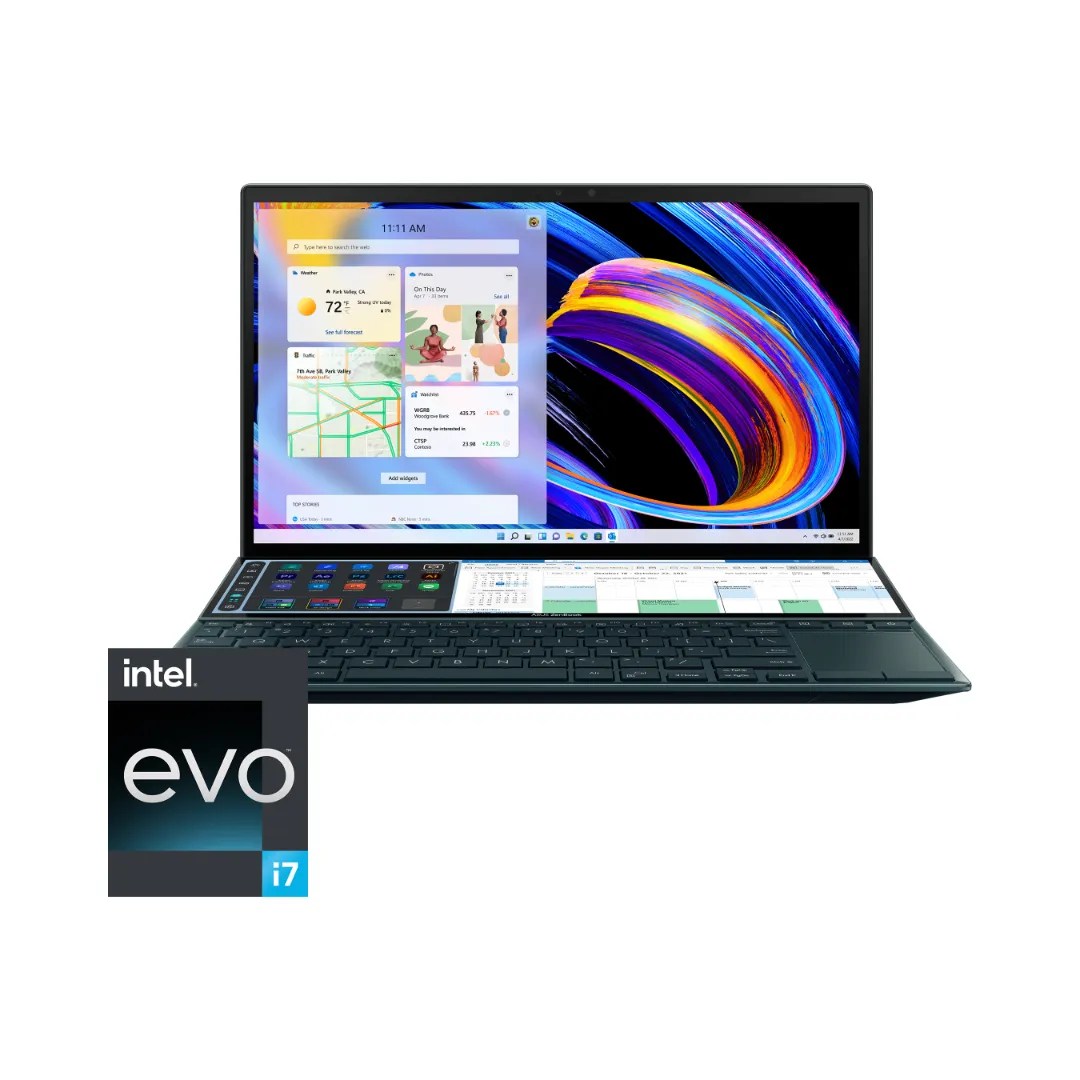 Pellicola Protettiva Opaca Anti-Riflesso Per ASUS ZenBook Duo 14 UX482 - Protezione Anti-Graffio E Anti-Impronte