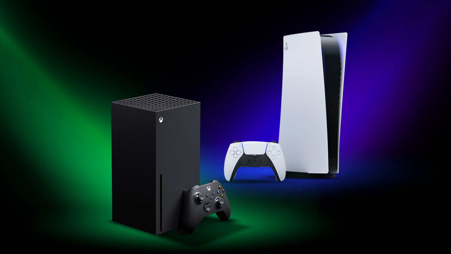 PlayStation 5 e Xbox Series X affiancate