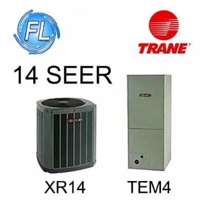 Trane 3.0 Ton 14 SEER 4TWR4036G1000* - TEM4A0C37S31S* | FL