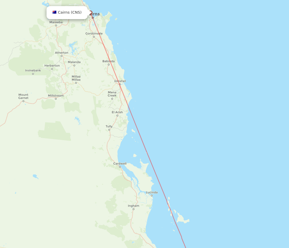Flights From Townsville To Cairns TSV To CNS Airlines Best Routes TSV CNS 