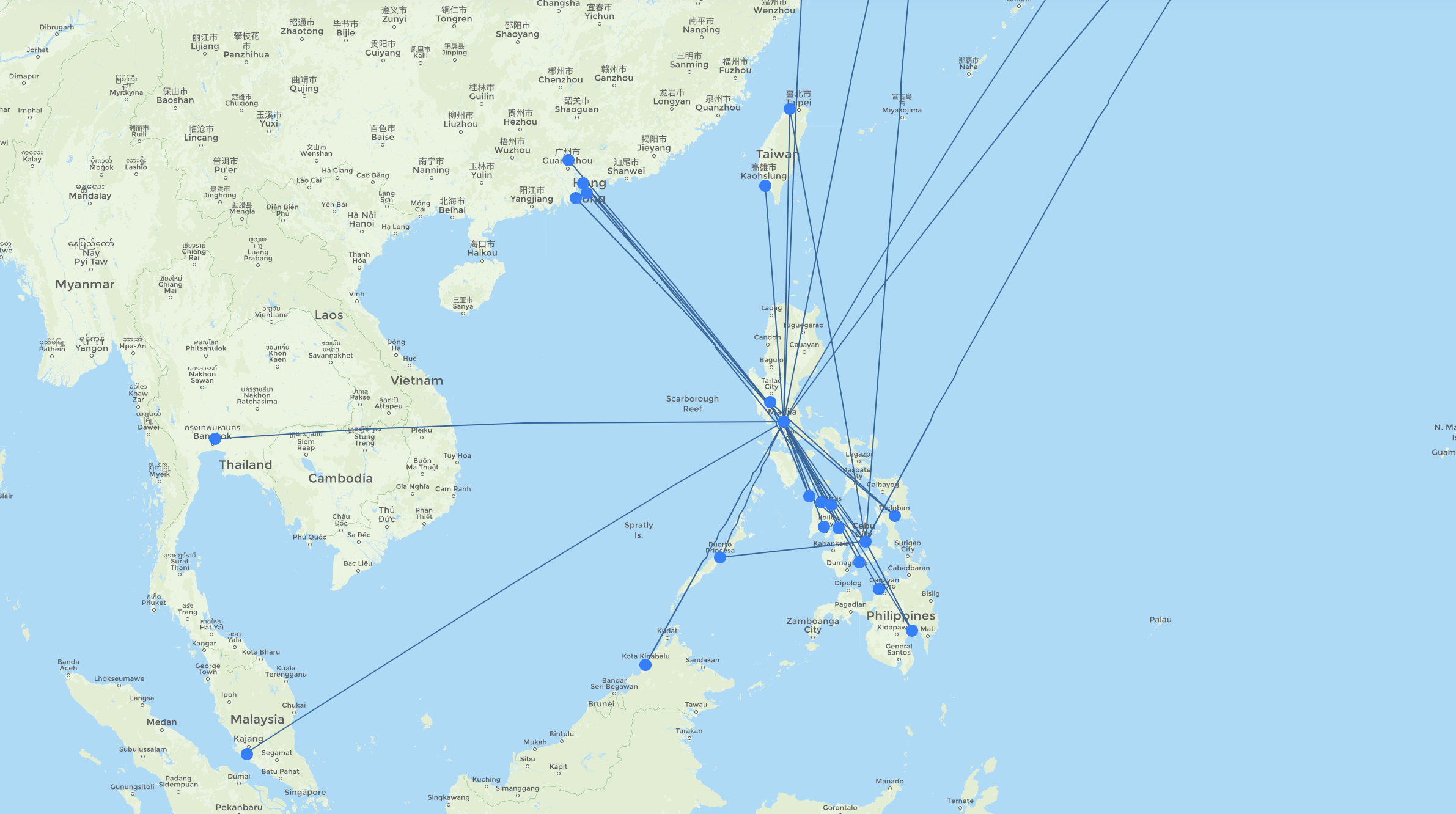 AirAsia Routes 2026 Interactive Map With All Flights Flight Routes 