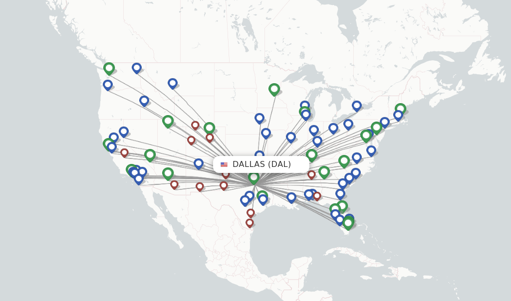 Southwest Flights From Dallas DAL FlightsFrom Com DAL WN 
