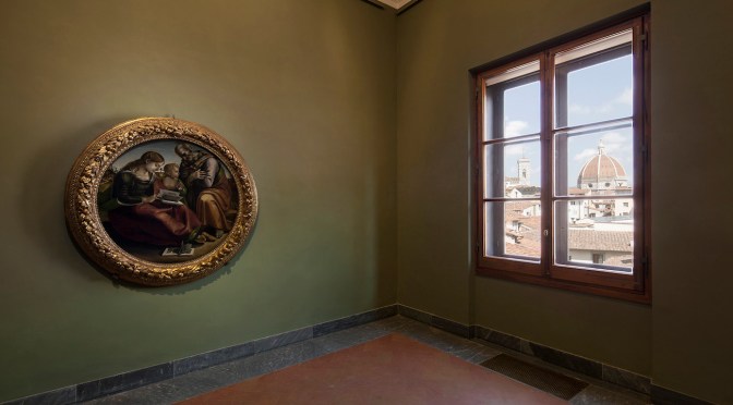 The new Room 31 at the Uffizi Gallery in Florence, Italy
