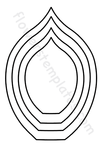 Printable Lotus Flower Pattern - Flowers Templates