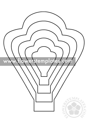 Sample Pdf Flower Paper Flower Template PDF - Flower Templates