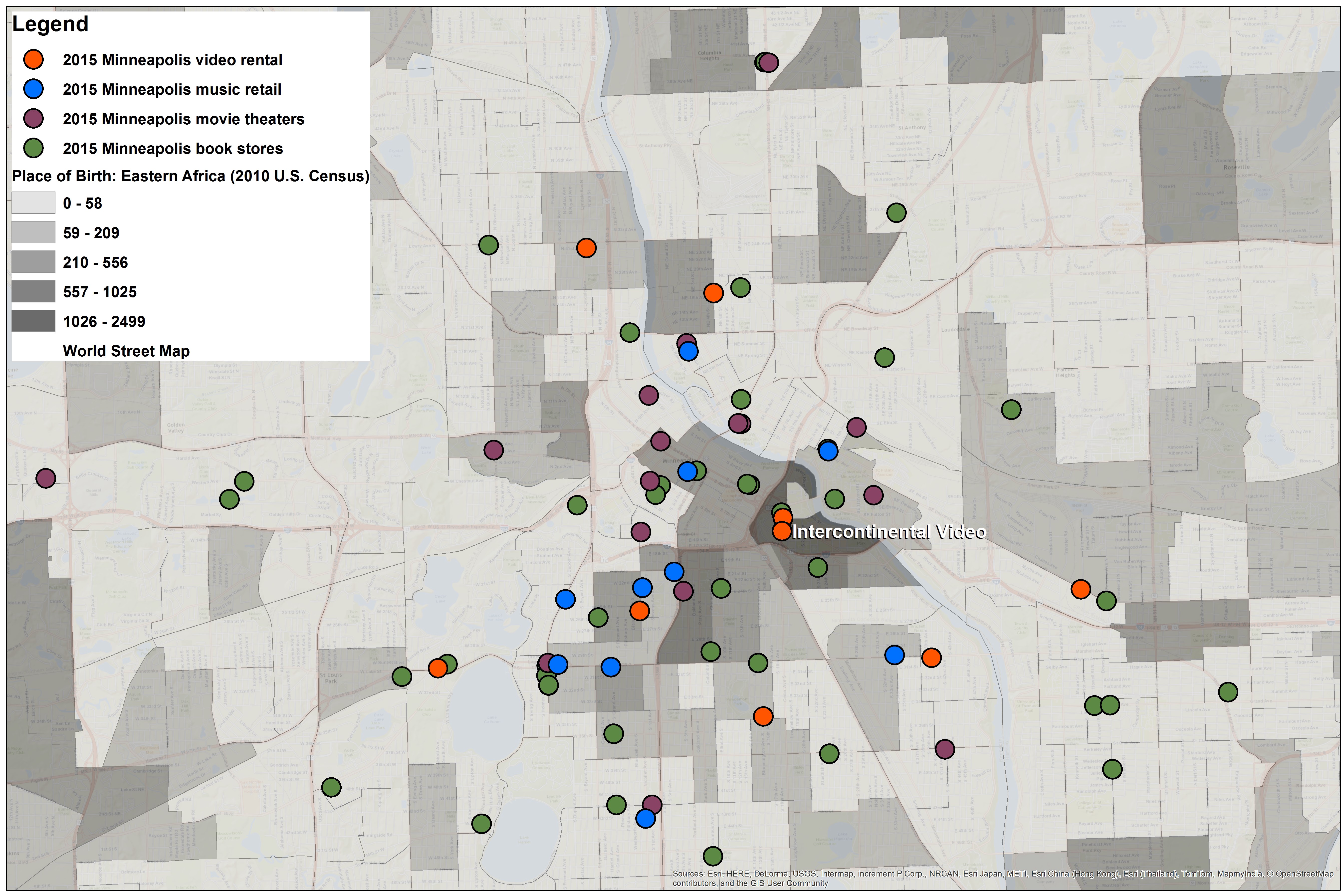 Mapping Media Retail In The Global Midwest Minneapolis And St Paul Figure 13 