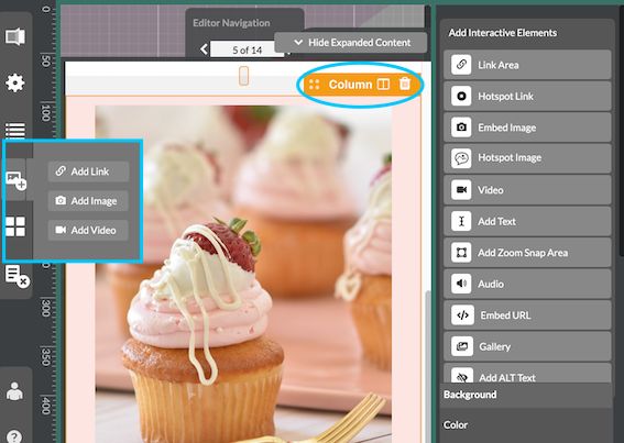 Adding Expanded Content To Pdf Web Publications Flowpaper - Premium Dark Photo Gallery - 8K