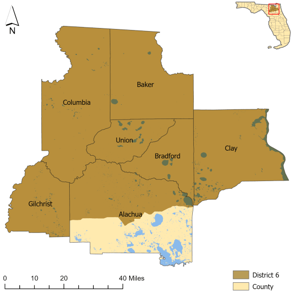 Senator Bradley The Florida Senate Sd06 Webmap 
