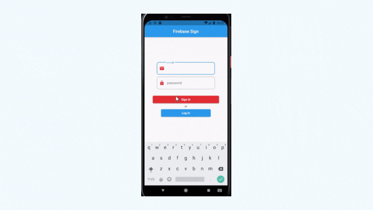 Read more about the article Login, Signup, Logout TextField using Firebase in Flutter