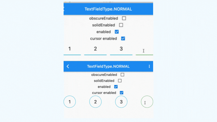 Read more about the article Different Style Pin Input TextField