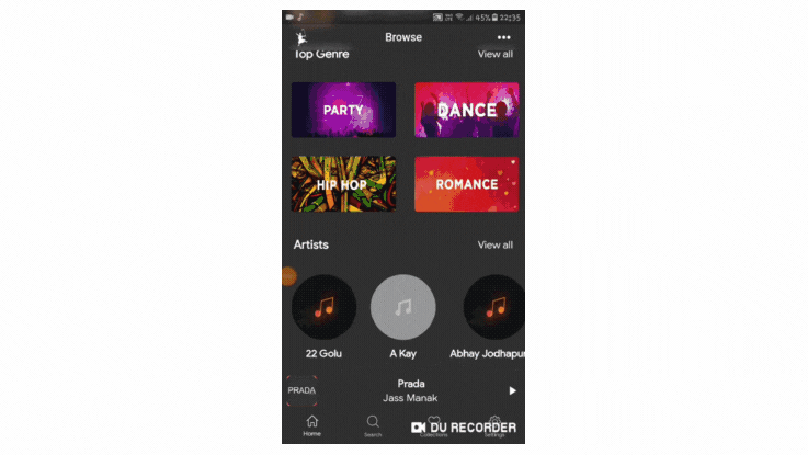 Read more about the article Bungee Music Player in Flutter