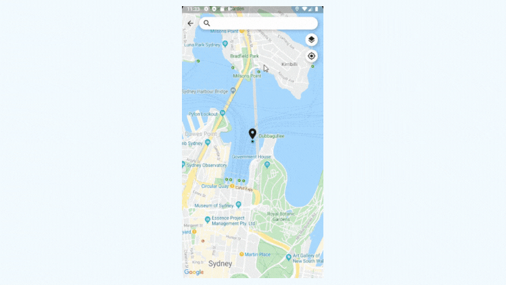 Read more about the article Google Map Place Picker in Flutter Plugin