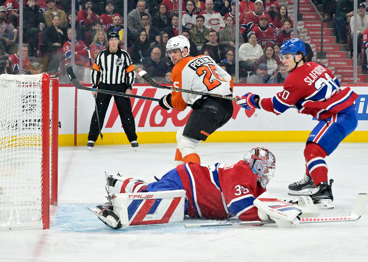 Surging Canadiens put win streak on line vs. Flyers
