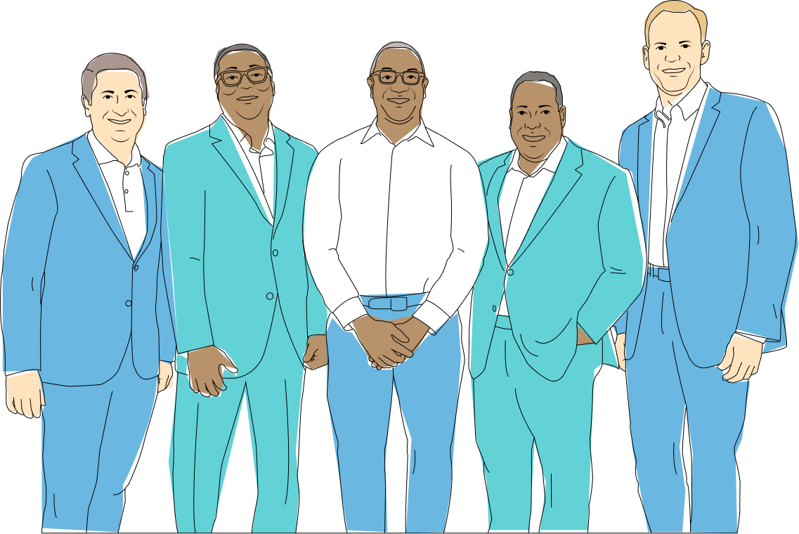 The Matrix 6 Attendees - Gorgeous Mountain Illustration - Desktop