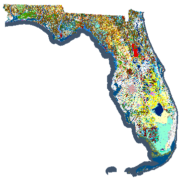 Cooperative Land Cover Florida Natural Areas Inventory V23 Mapsm 