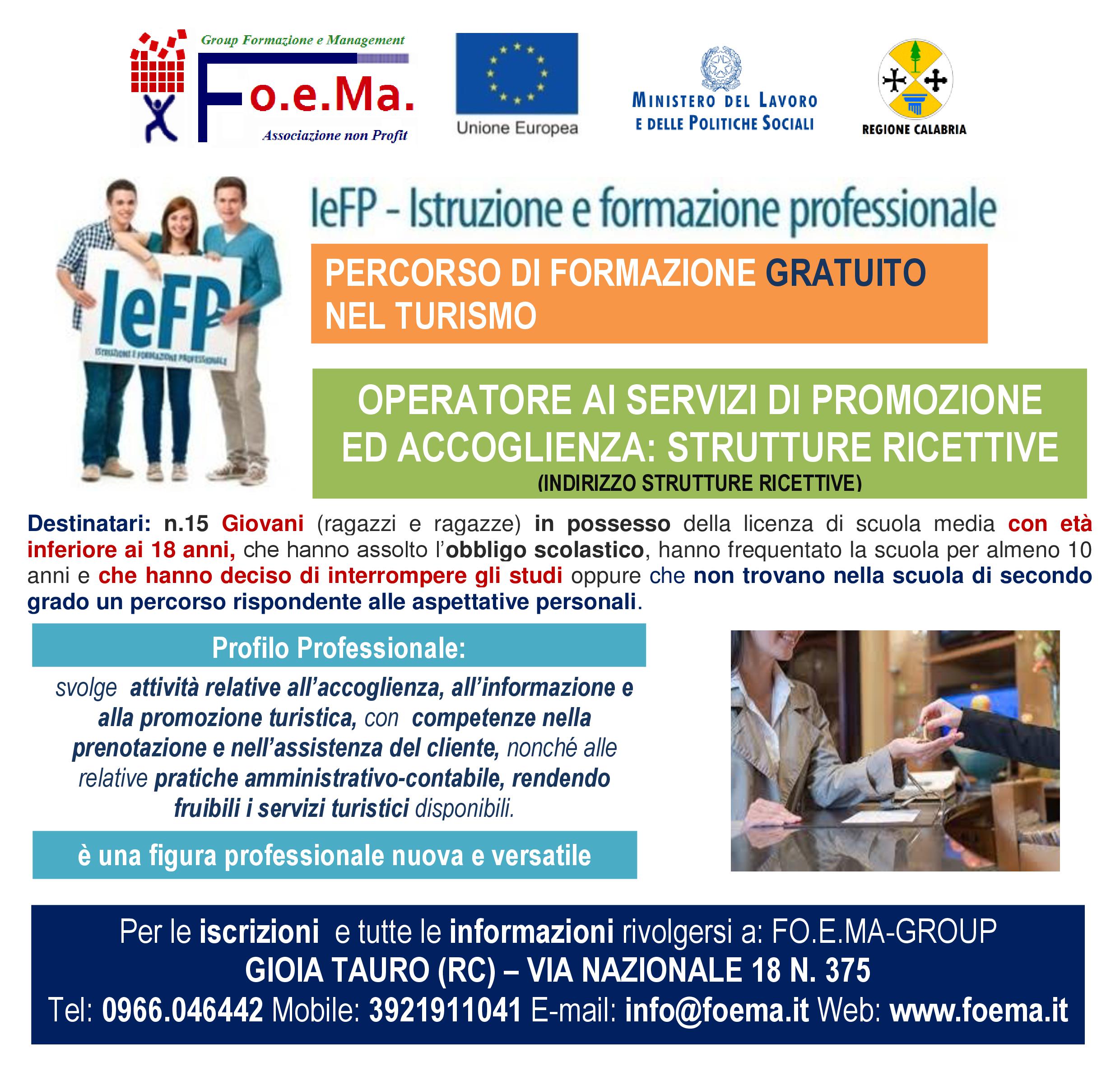 Corso Per Operatore Ai Servizi Di Promozione Ed Accoglienza - Fo.e.ma.-Group 2363_x_2481_jpg