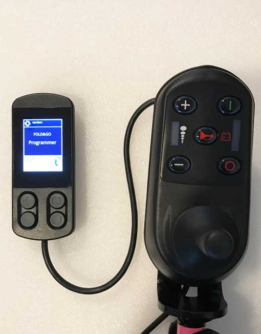 Wheelchair Joystick Programmer | FOLD & GO WHEELCHAIRS®