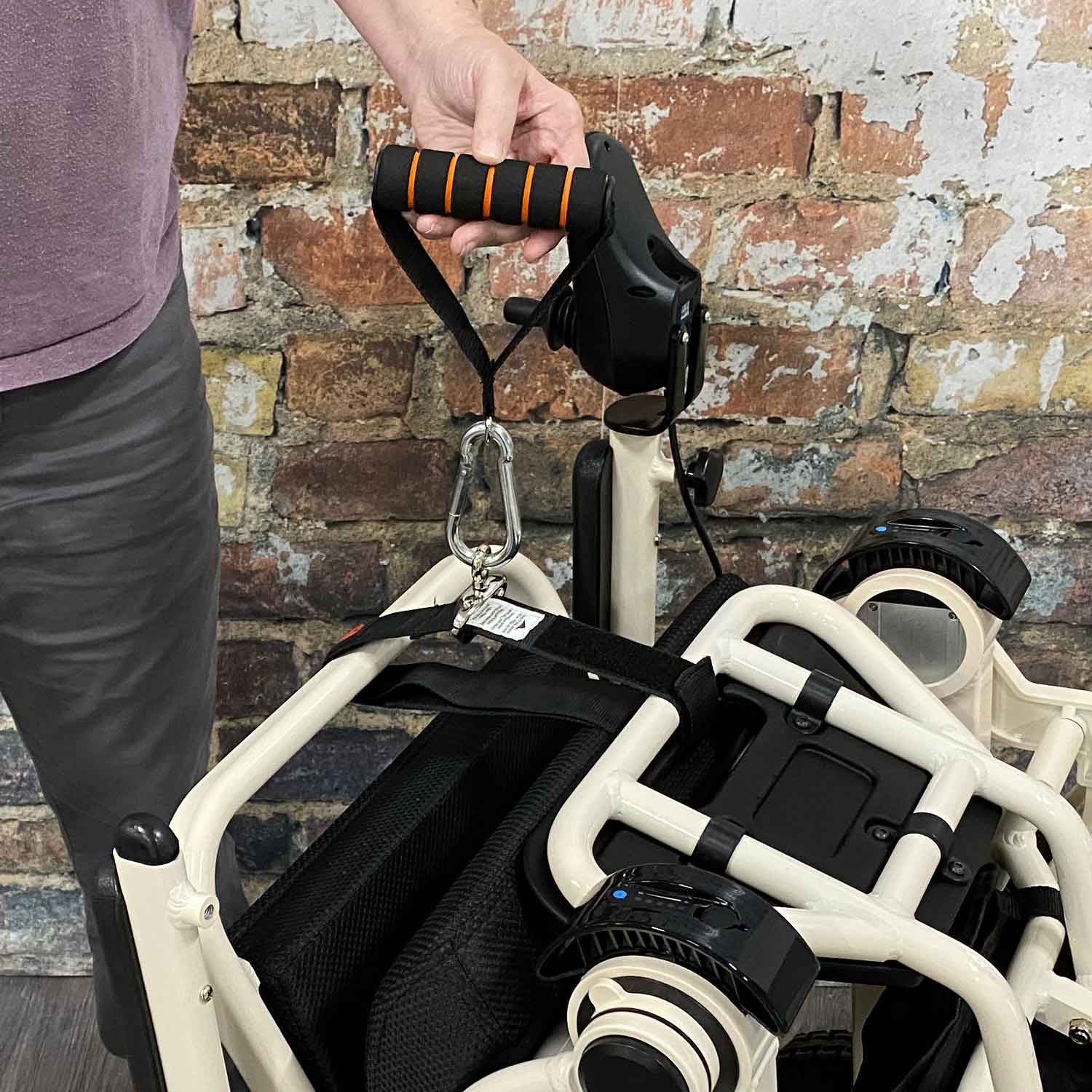 FOLD & GO Strap Handle | FOLD & GO WHEELCHAIRS® FOLD & GO Strap Handle | FOLD & GO WHEELCHAIRS®
