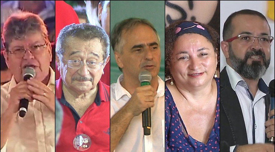 Pesquisa Ibope na Paraíba: João Azevêdo, 32%; Zé Maranhão, 28%; Lucélio, 19%