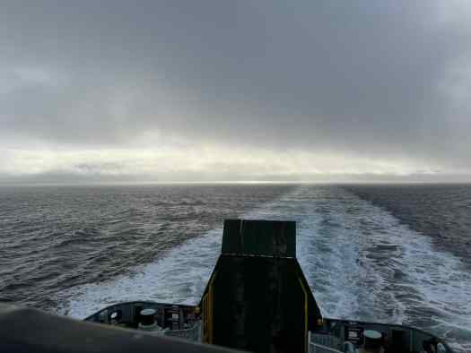 The mainland view