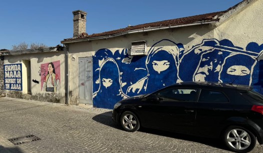 Old town artwork