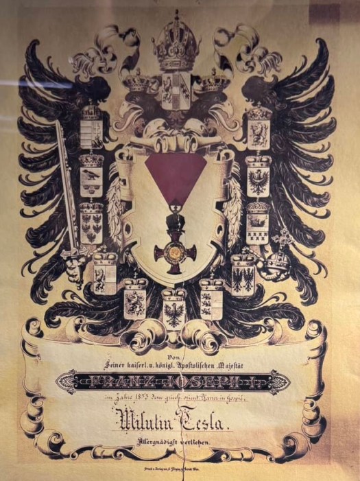 father's honorary certificate