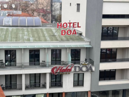 Bad Skopje hotel name