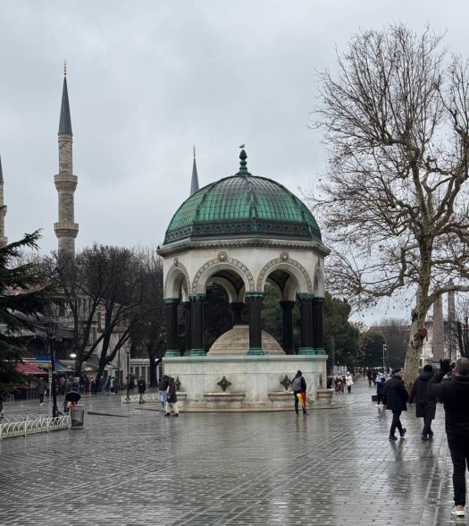 German fountain in Istanbul