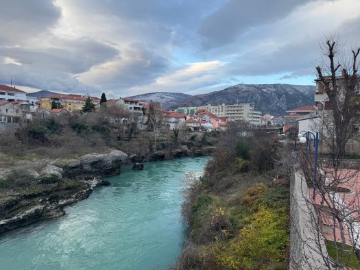 The main river in Mostar