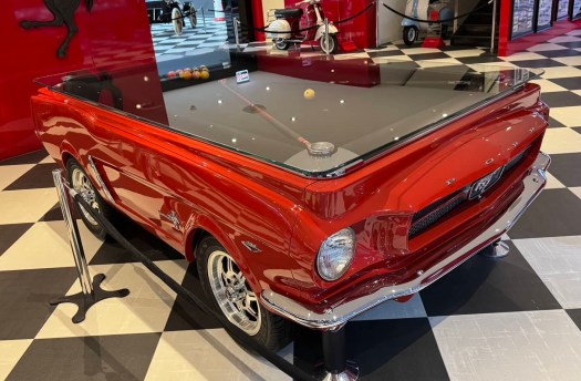 Ford Mustang pool table