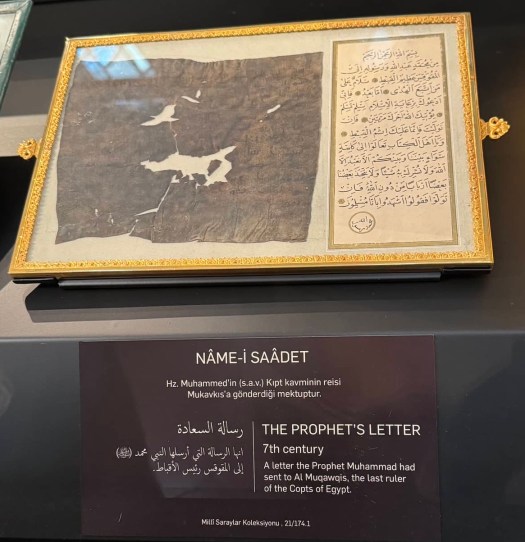 A prophet's letter