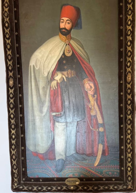 A sultan. Exploring Topkapi