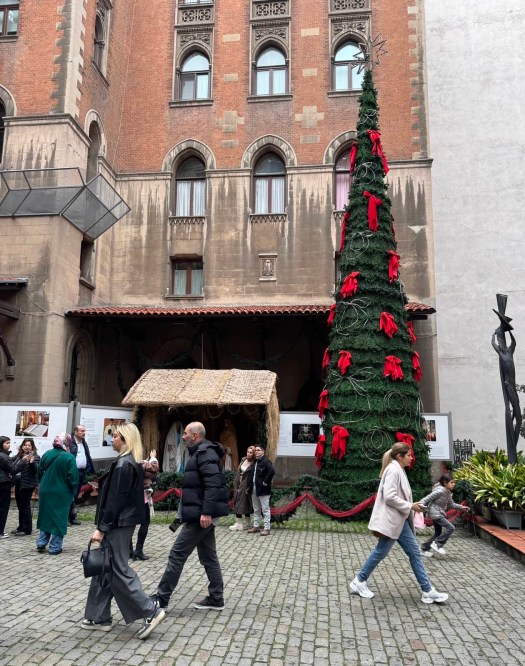 A Christmas tree