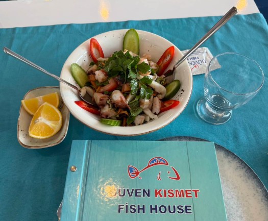 Seafood at the port