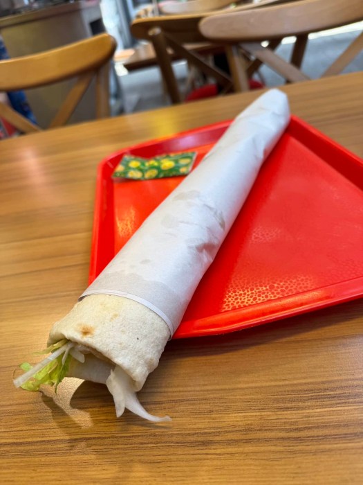 A filling wrap