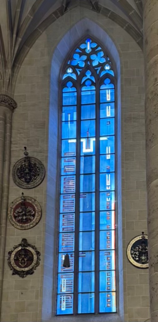 Stained glass window