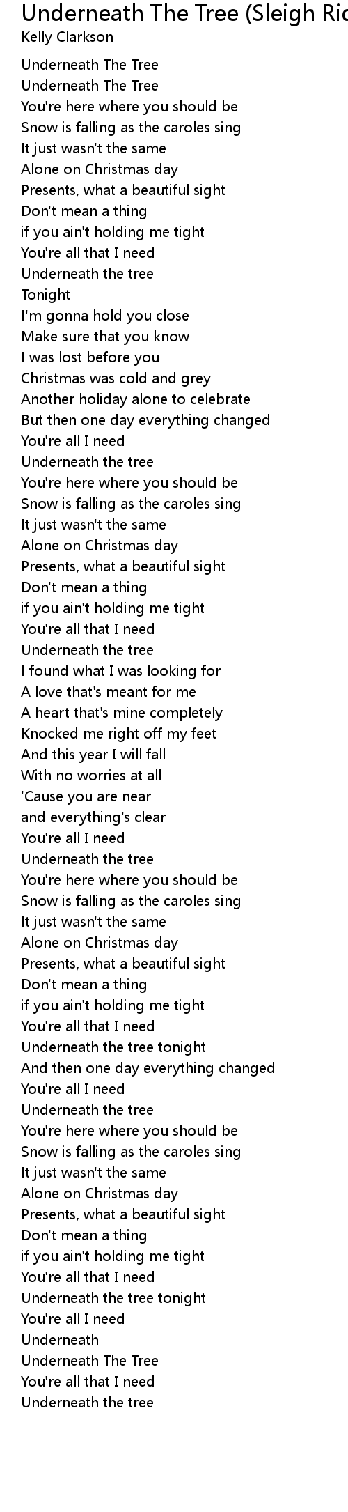 Under The Spreading Chestnut Tree Lyrics Chords And Lead Sheet