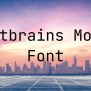 Jetbrains Mono Font Free Download