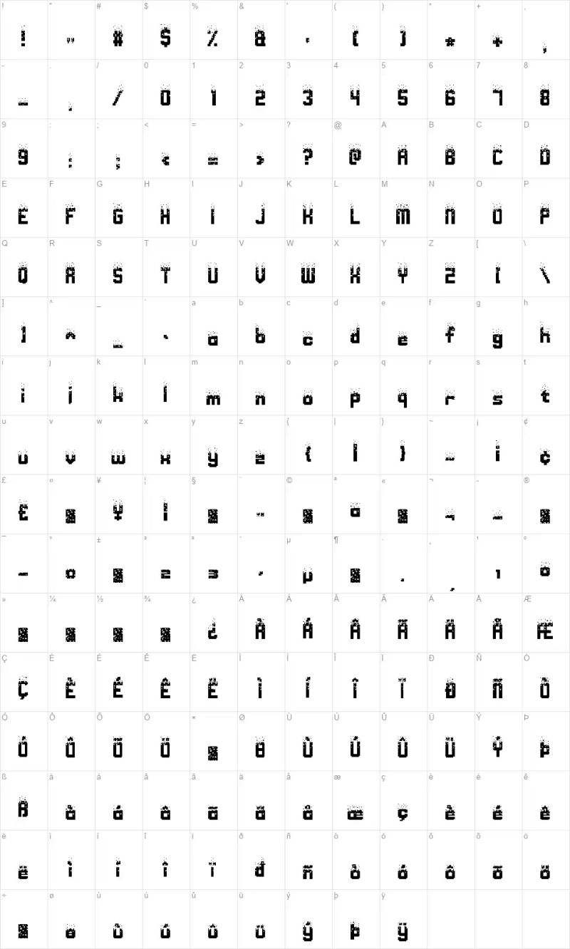 Nightmare Codehack Font - Ultra HD Minimal Textures for Desktop