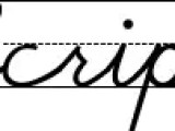 School Script Dashed Font By Sourcenet Fontriver