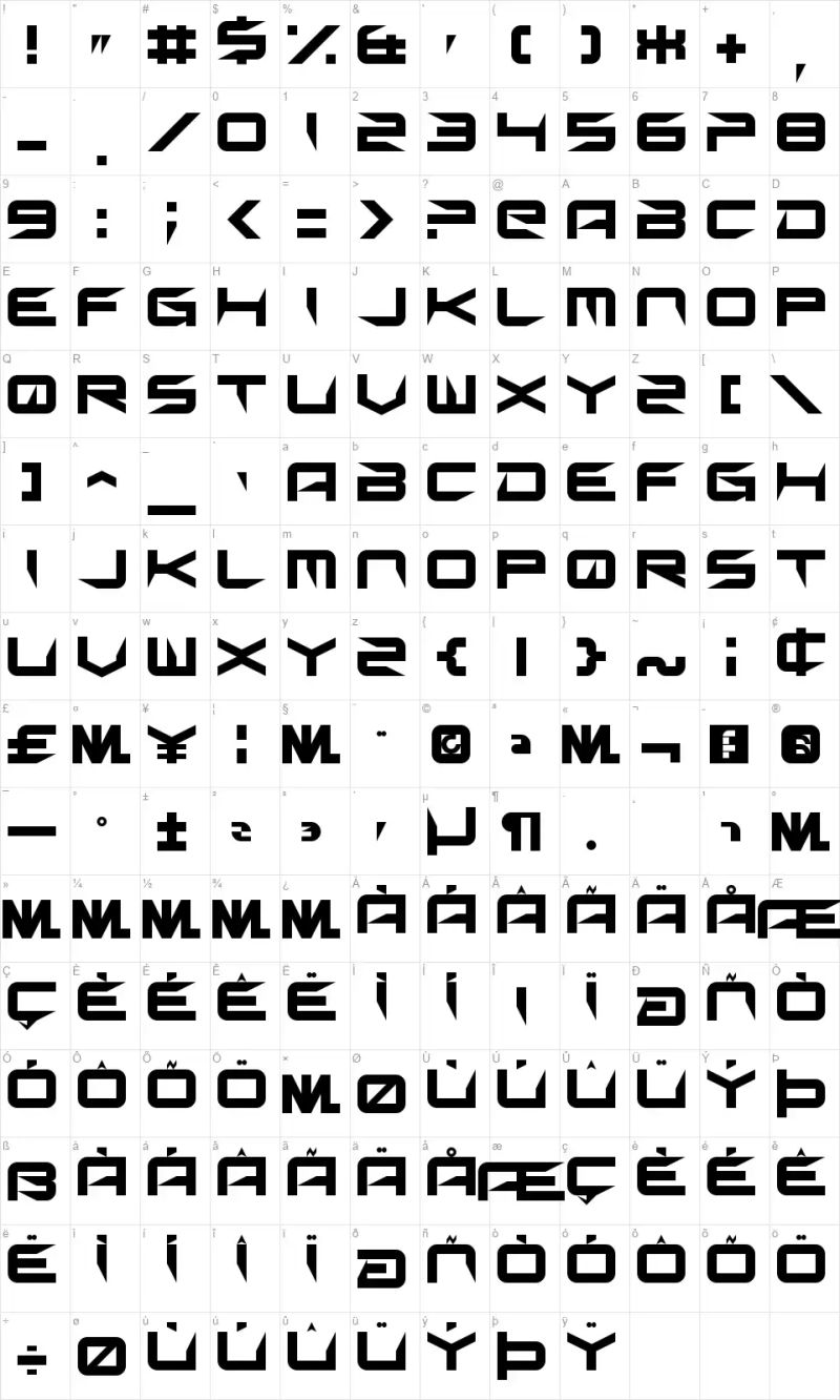 Sharp Font By Andrew Mccluskey Fontriver - Retina Sunset Illustrations for Desktop