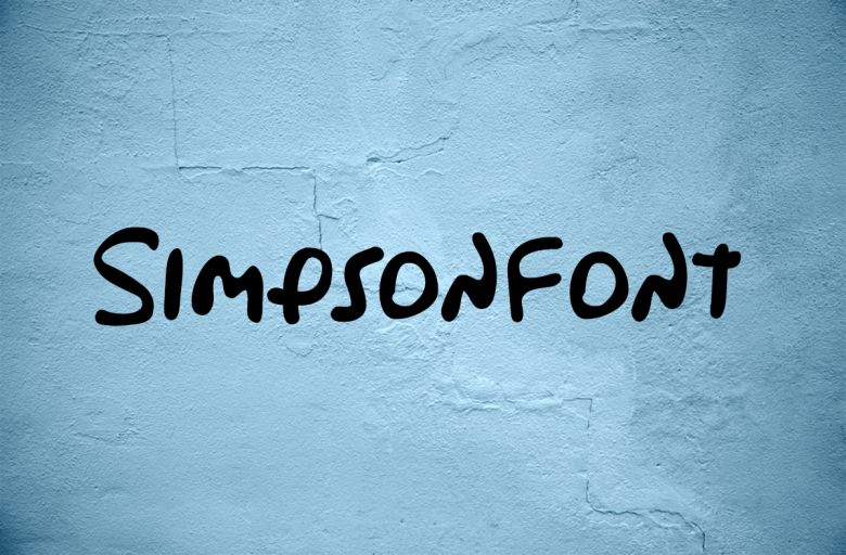 Simpsonfont