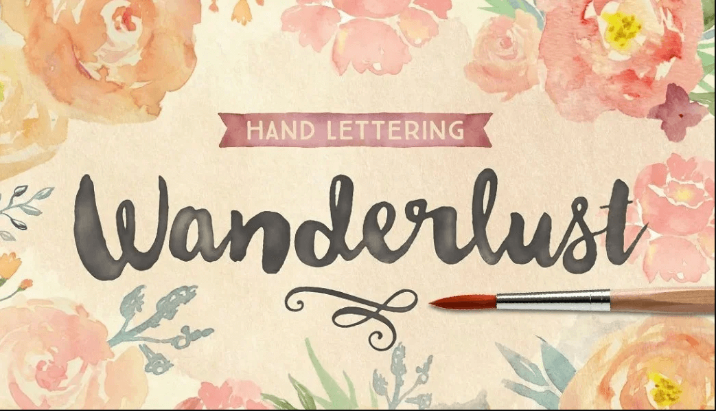 Wanderlust-Letters-Font