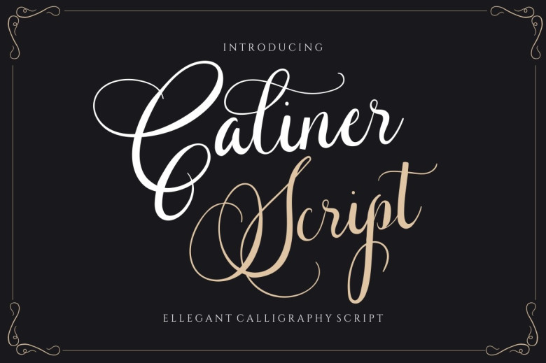 Caliner-Script-Calligraphy-Font-1