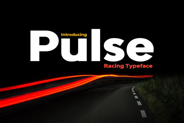 Pulse Racing Font