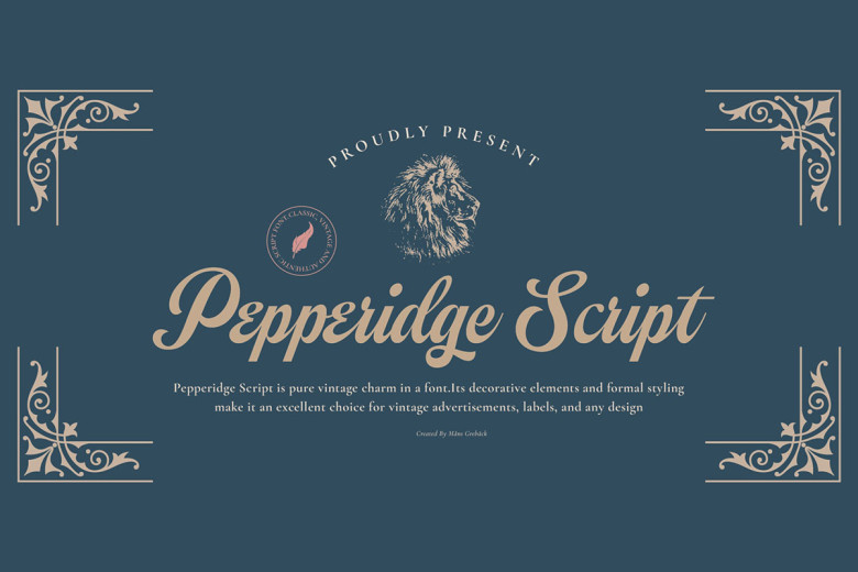 Pepperidge-Script-Font