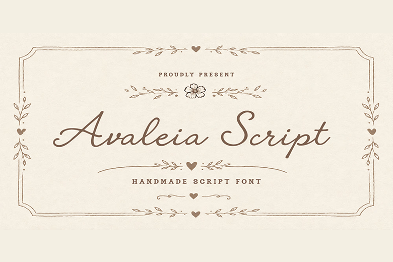 Avaleia Script Font
