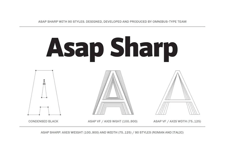 Asap Sharp Font