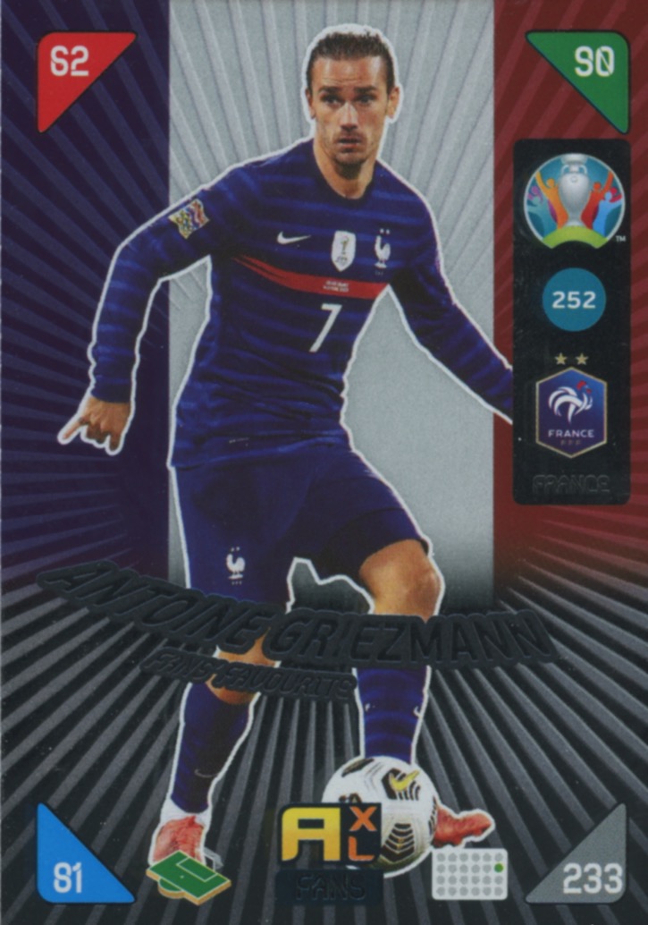 There, he won a copa del rey, before returning to atlético madrid in 2021. 252 Antoine Griezmann France Fans Favourite Euro 2021 Kickoff Football Cards Direct
